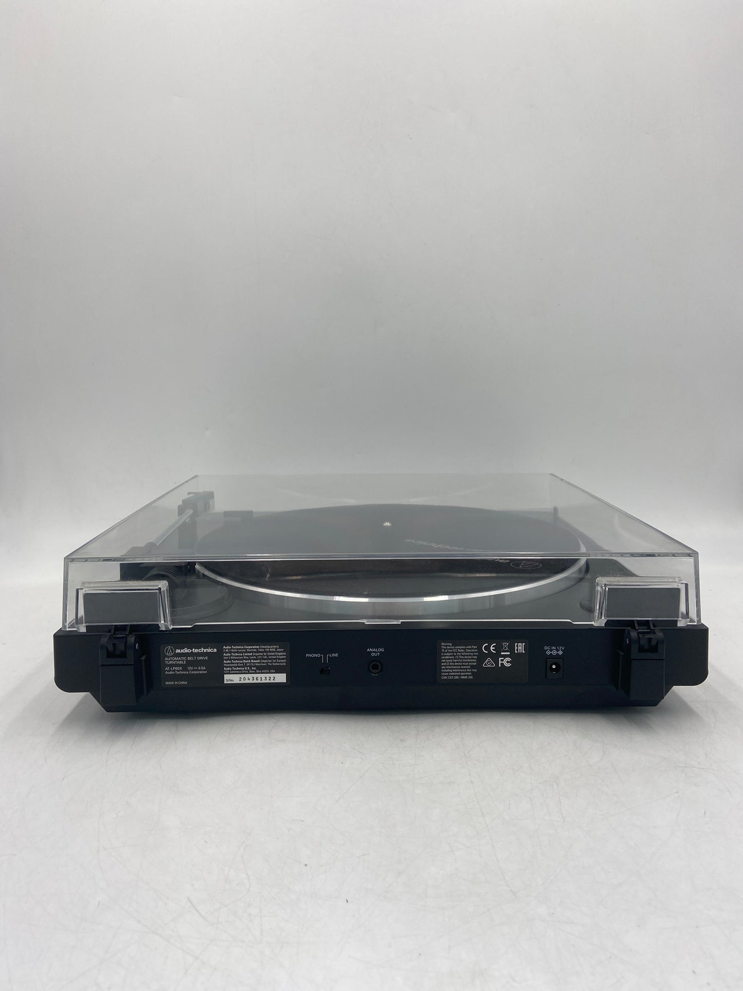 Audio-Technical AT-LP60X Turntable