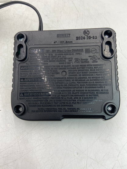 Dewalt DCB107 12V & 20V Max Li-ion Battery Charger