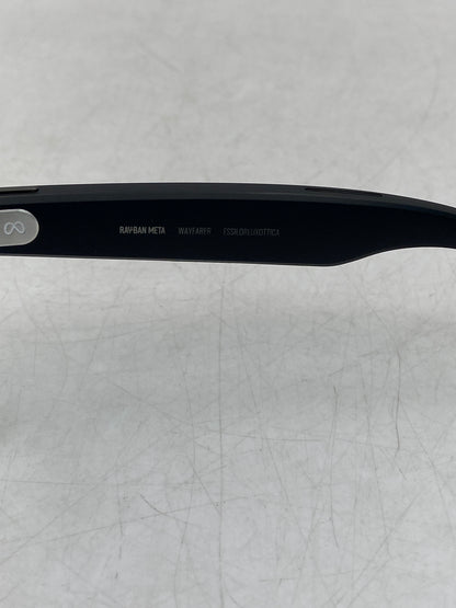 Ray-Ban Meta RW4006 Transparent Lens Matte Black Frame Smart Glasses RW4006