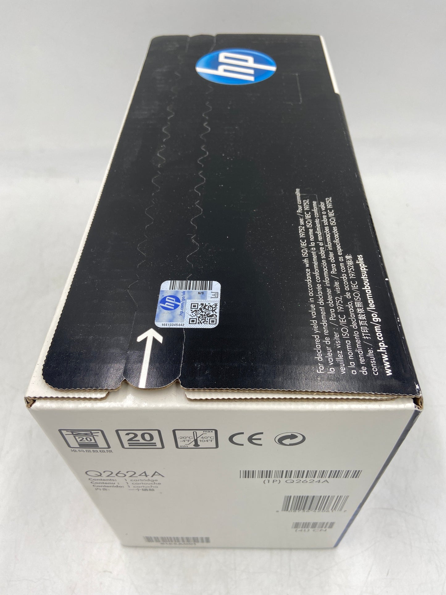 New HP Laserjet 24A Q2624A Black Ink Cartridge