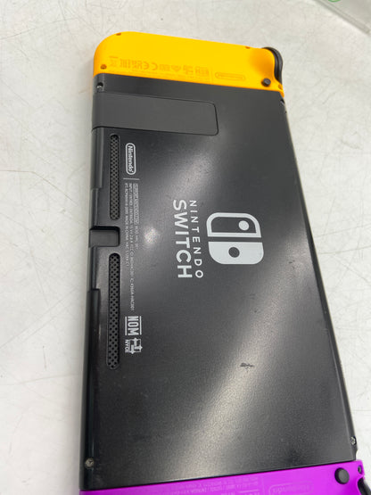 Nintendo Switch v1 Console Gaming System HAC-001 Purple/Yellow