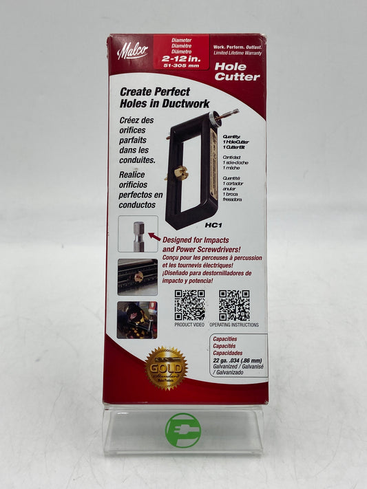 New Malco Hole Cutter Hole Cutter Bit HC1S