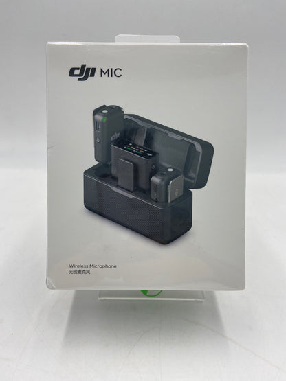 New Dji Mic Wireless 2TX, 1RX, Charging Case Wireless Mic