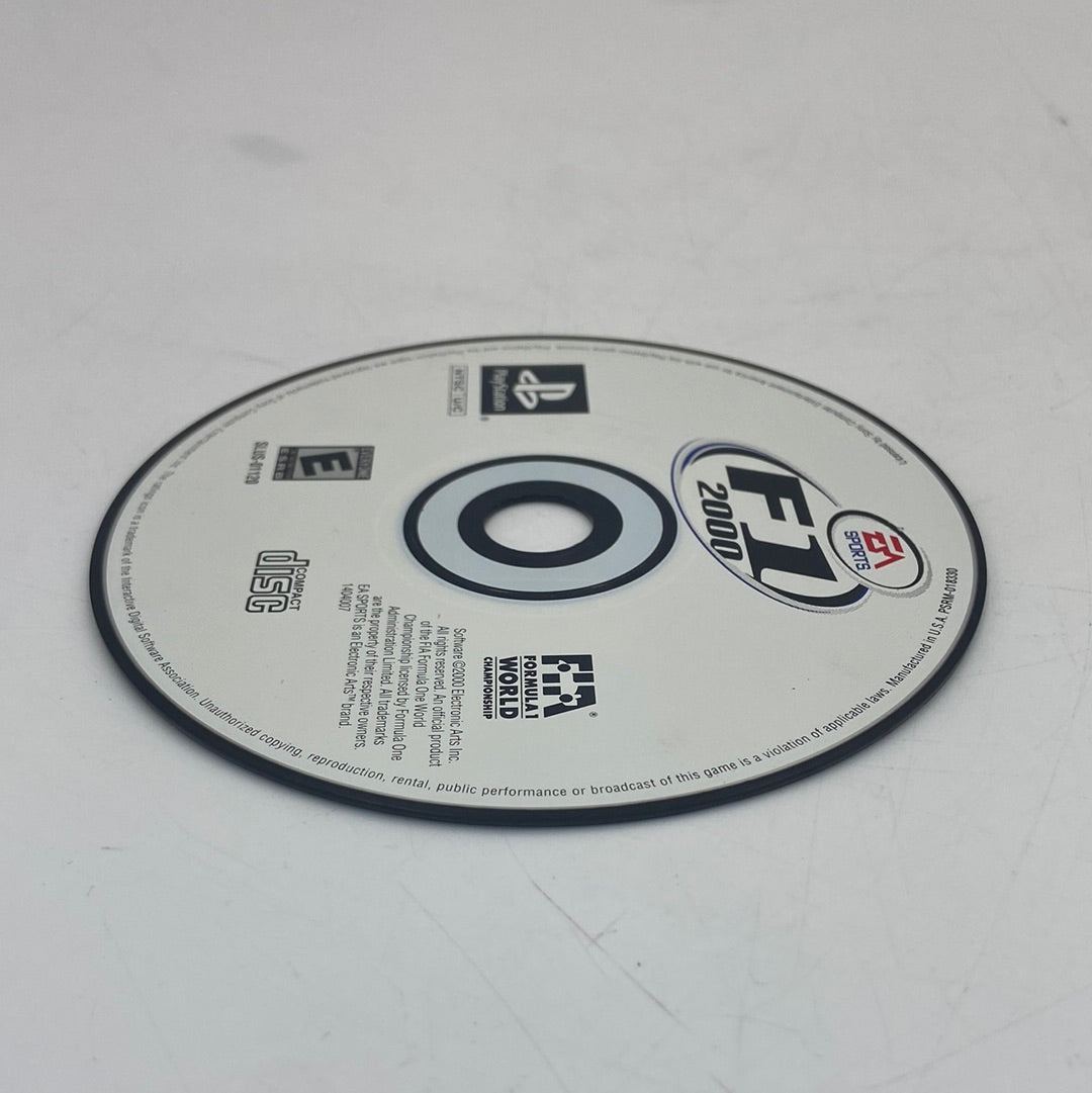 F1 2000 (Sony PlayStation 1 PS1, 2000) Disc Only