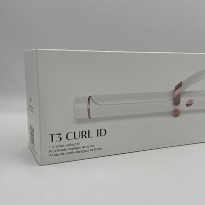 New T3 Curl ID Rapid Heat 1 1/4" Smart Curling Iron 77550