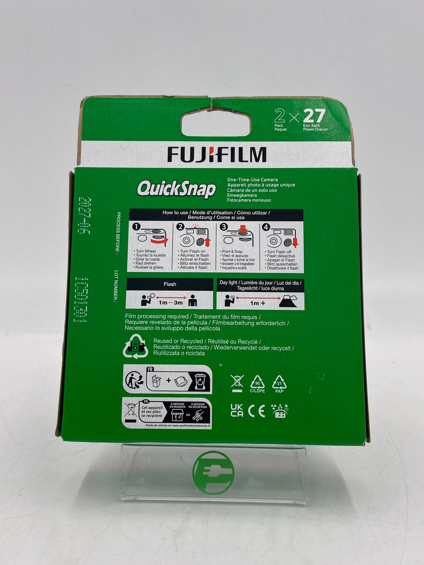 New FUJIFLIM QUICKSNAP  One-Time Use Camera 2-Pack