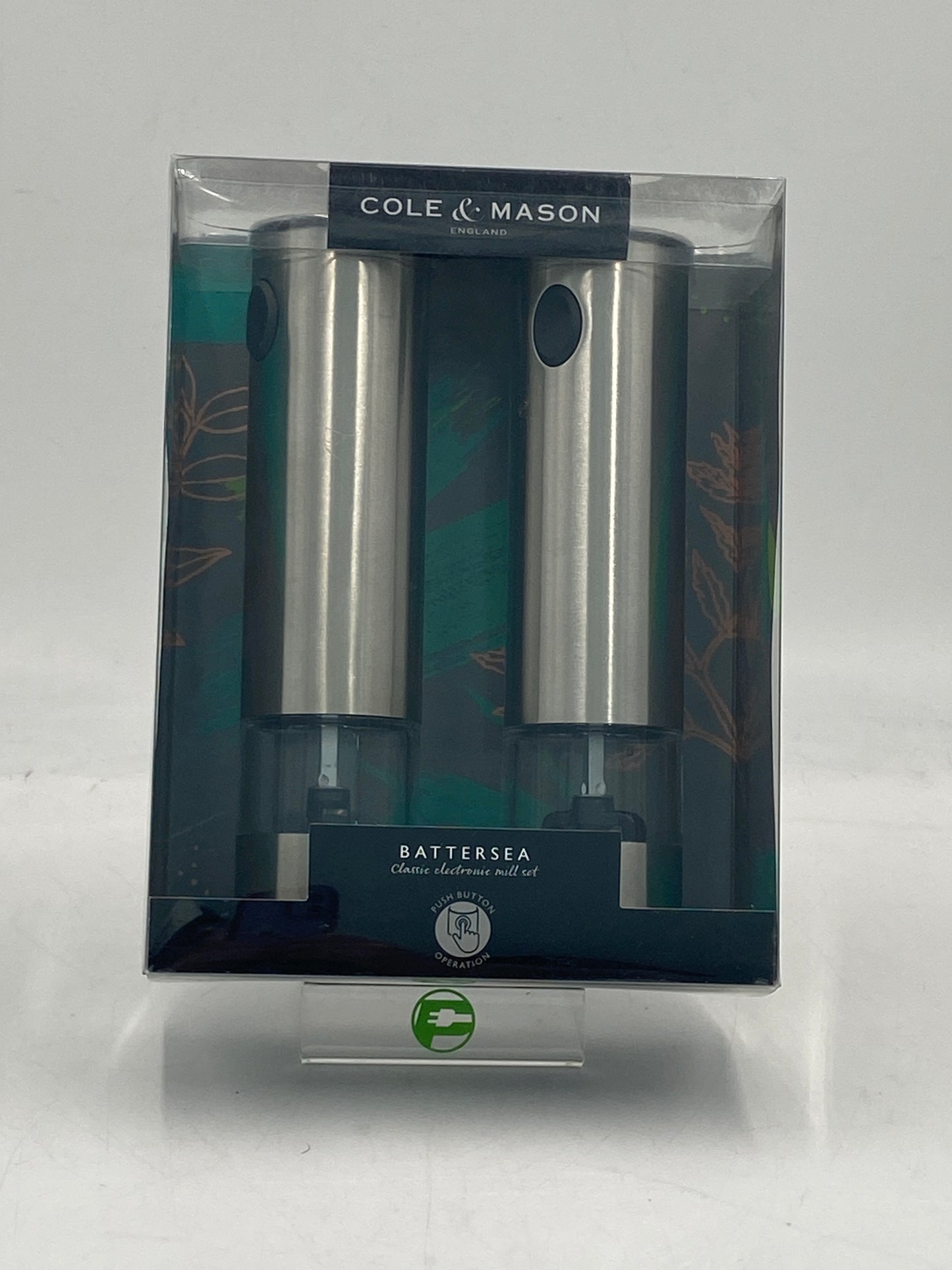 New cole & mason battersea electric mill set Electric Salt & Pepper Grinder
