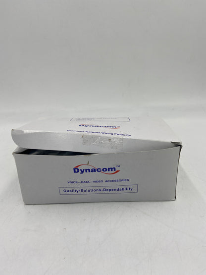 New Open box dynacom LOT OF 6p4c SFJ Surface Voice Jack 110625-4-WH 110 TERMINATION