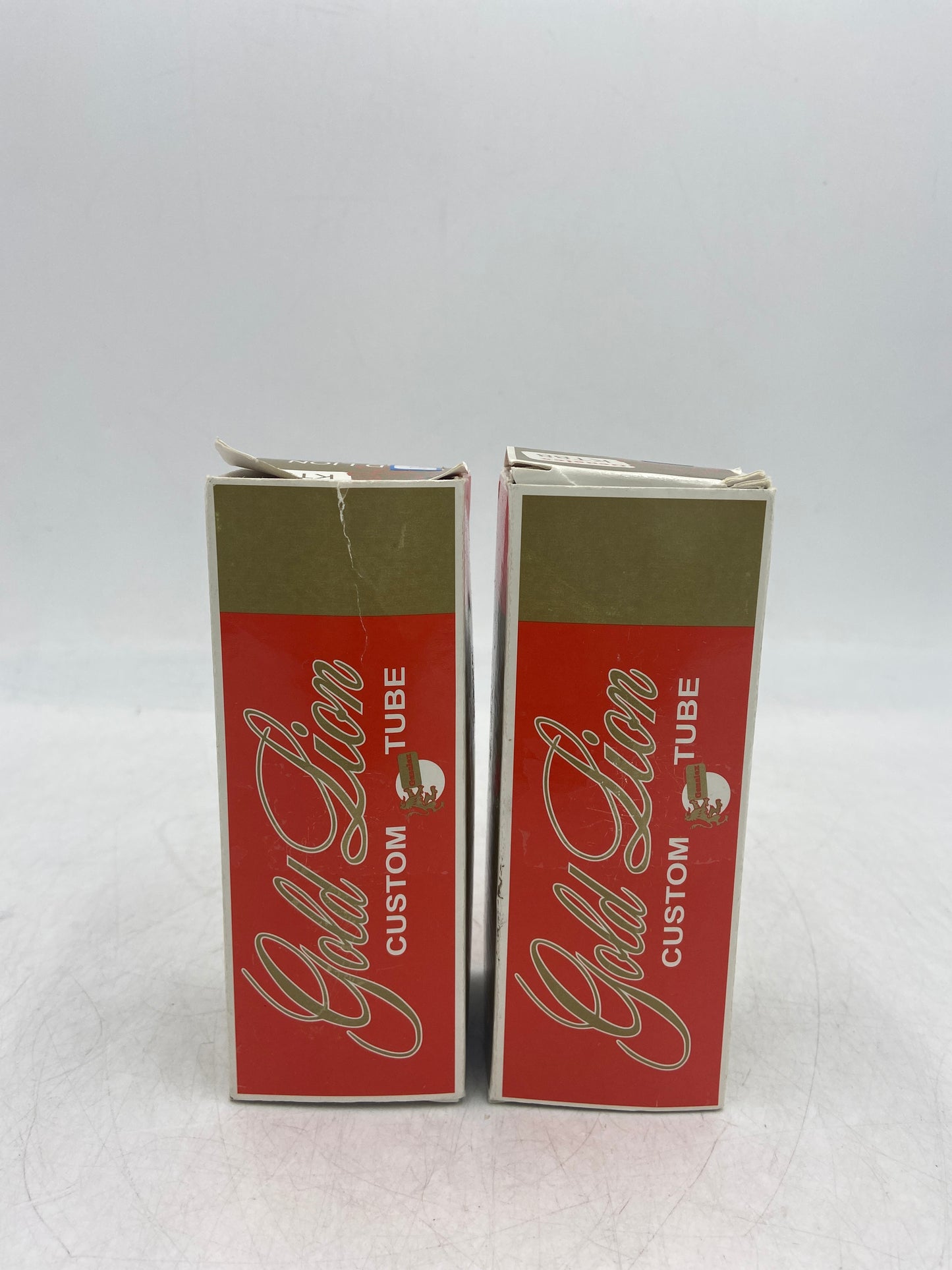 New 2x Genalex Matched Duet Gold Lion  Vacuum Power Tubes KT88