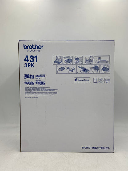 New Brother 431 TN431 Yellow, Cyan and Magenta Toner Cartridge Multi-Pack