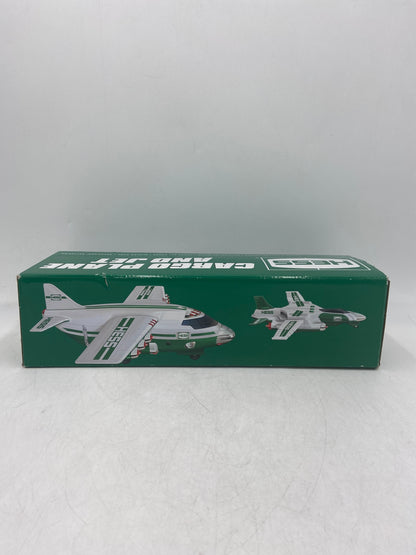 New Hess 2022 Cargo Plane and Jet White Green 58 Year Anniversary Collectible Toy