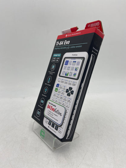 New Texas Instruments TI-84 Evo White Graphing Calculator