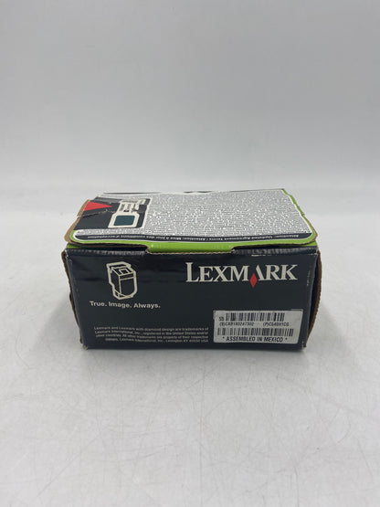 New Lexmark C540H1CG Cyan Return Program Toner Cartridge - Water Damaged Box