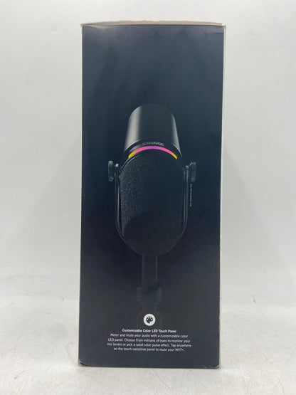 New Shure MV7+ Podcast Kit Content Microphone 02 7340653 RGB
