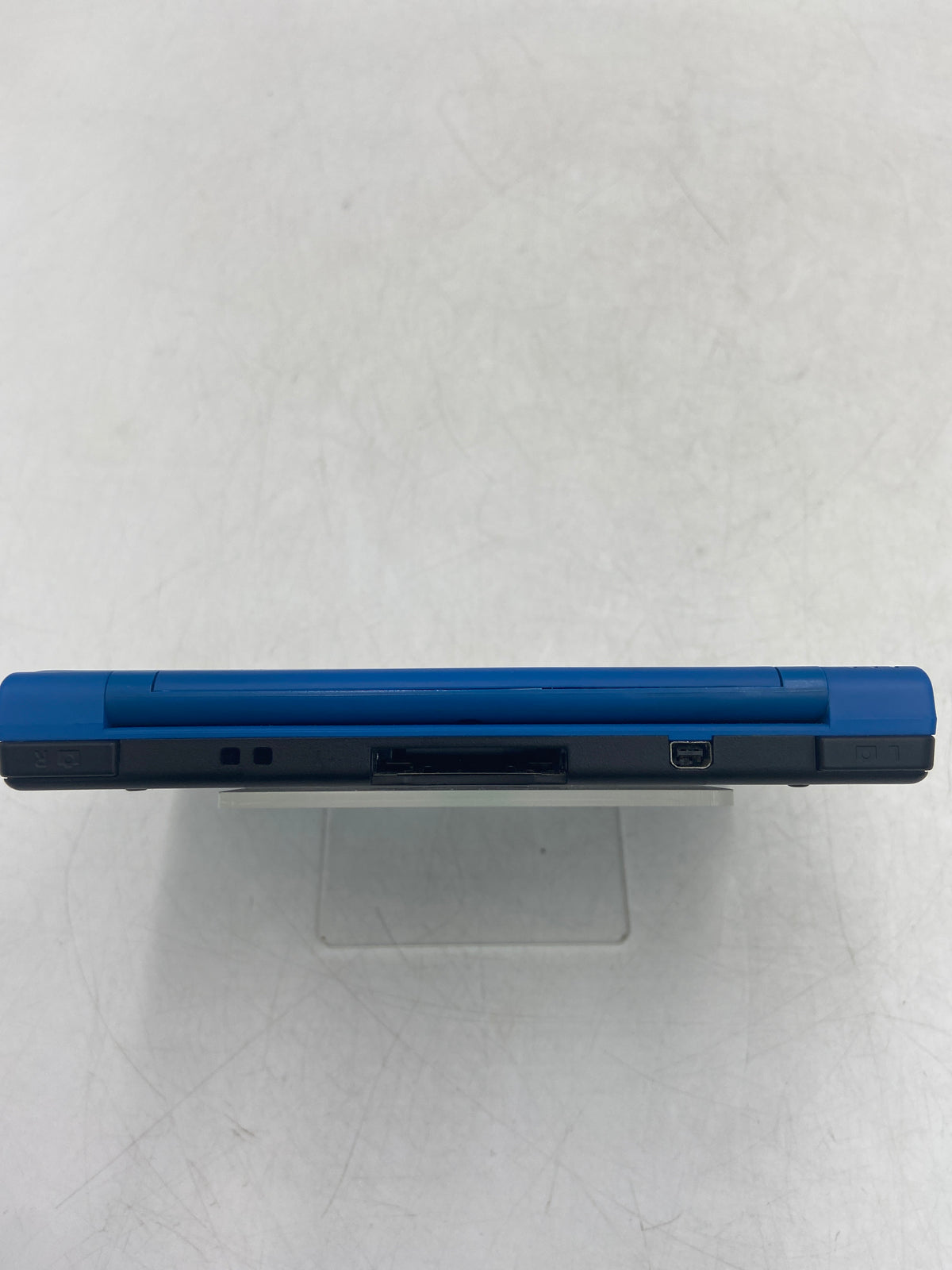 Broken Nintendo DSi XL Handheld Game Console Only UTL-001 Blue/Black- Yellow Top LCD Screen