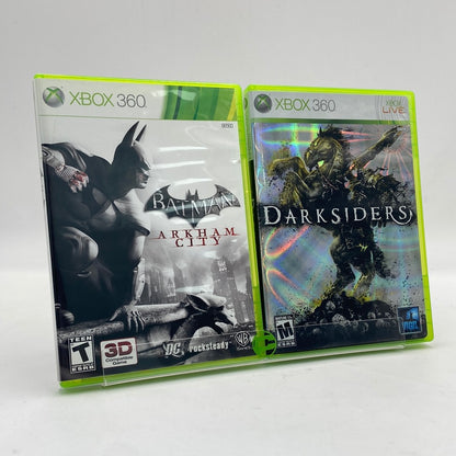 Bundle Of 2 Microsoft Xbox 360 Single Player Games Batman Darksiders