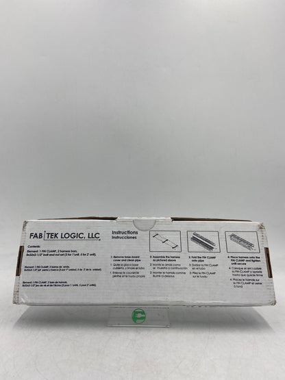 New FIN CLAMP ELEMENT 2-1/8" FIN Baseboard Piping Element 9.605.909 1 FT
