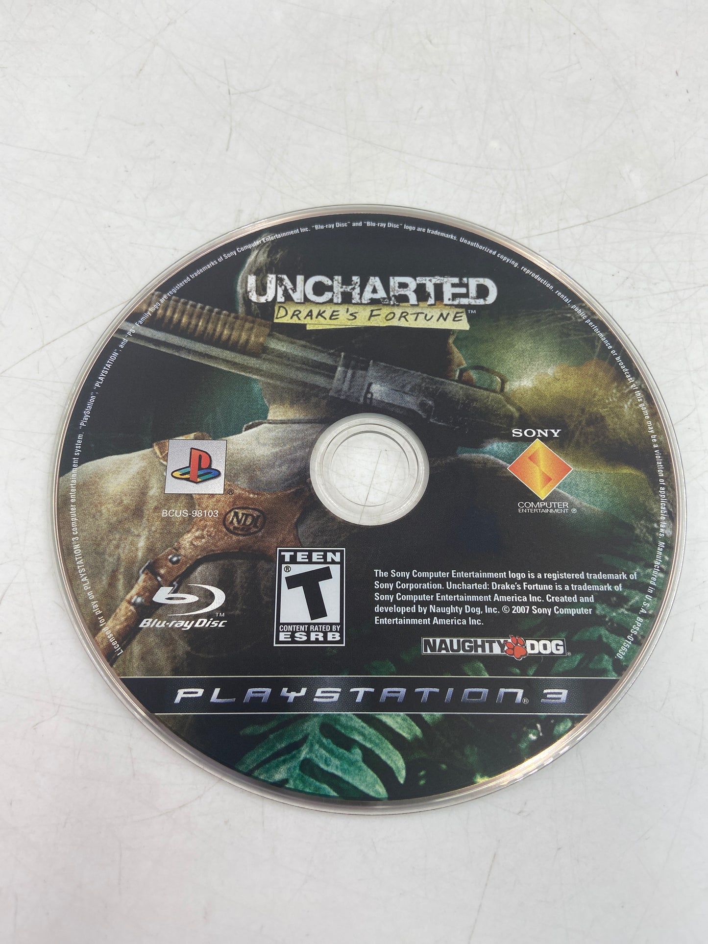 Lot of 3 Sony PlayStation 3 PS3 Games Uncharted Lot