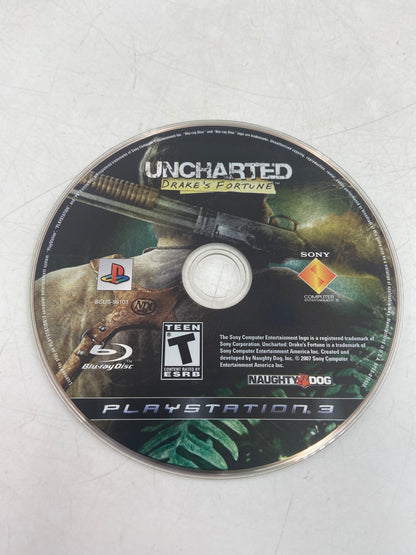 Lot of 3 Sony PlayStation 3 PS3 Games Uncharted Lot