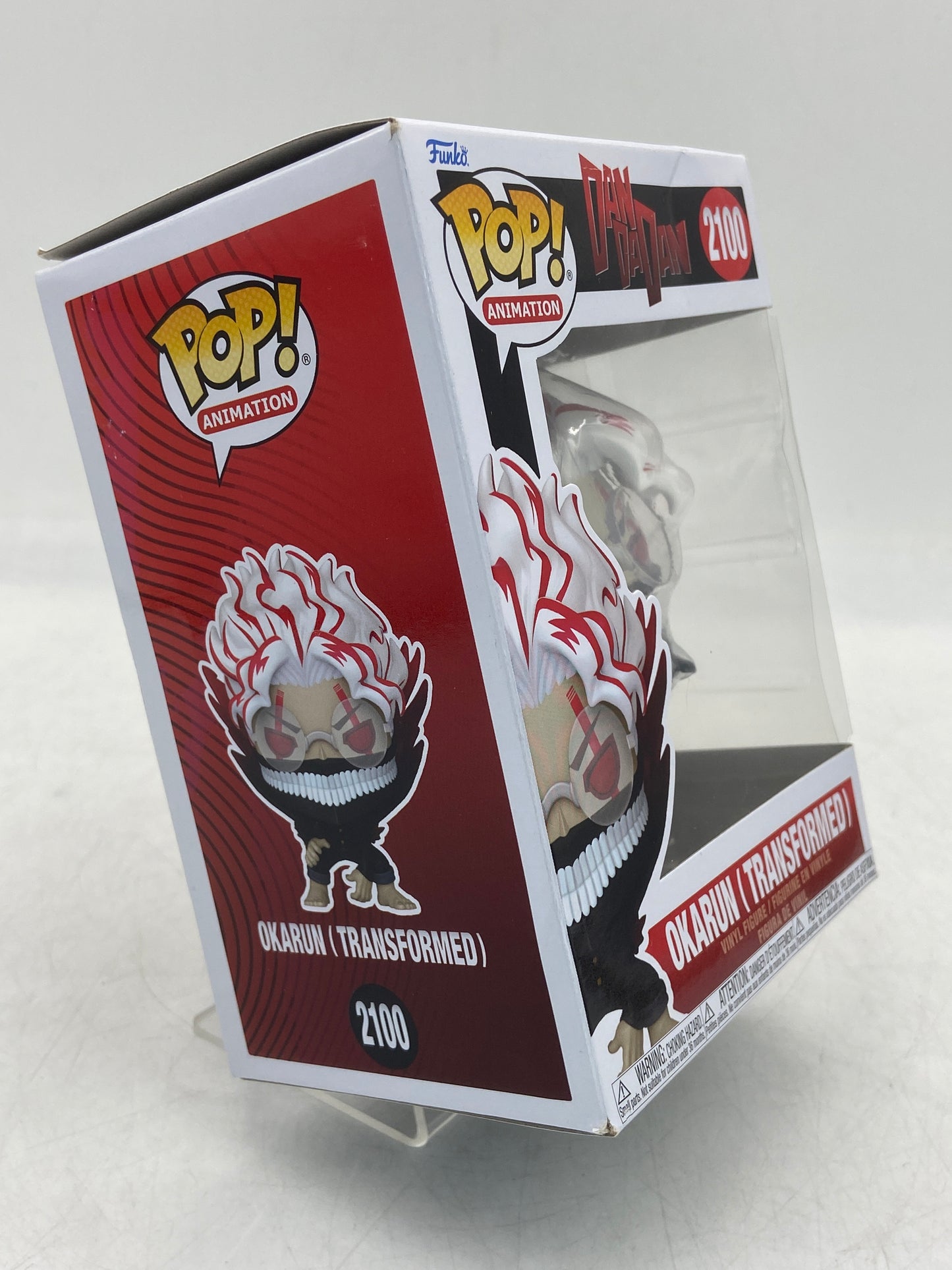 New Funko POP! Dan Da Dan: Okarun (Transformed) 2100 Vinyl Action Figure 90665