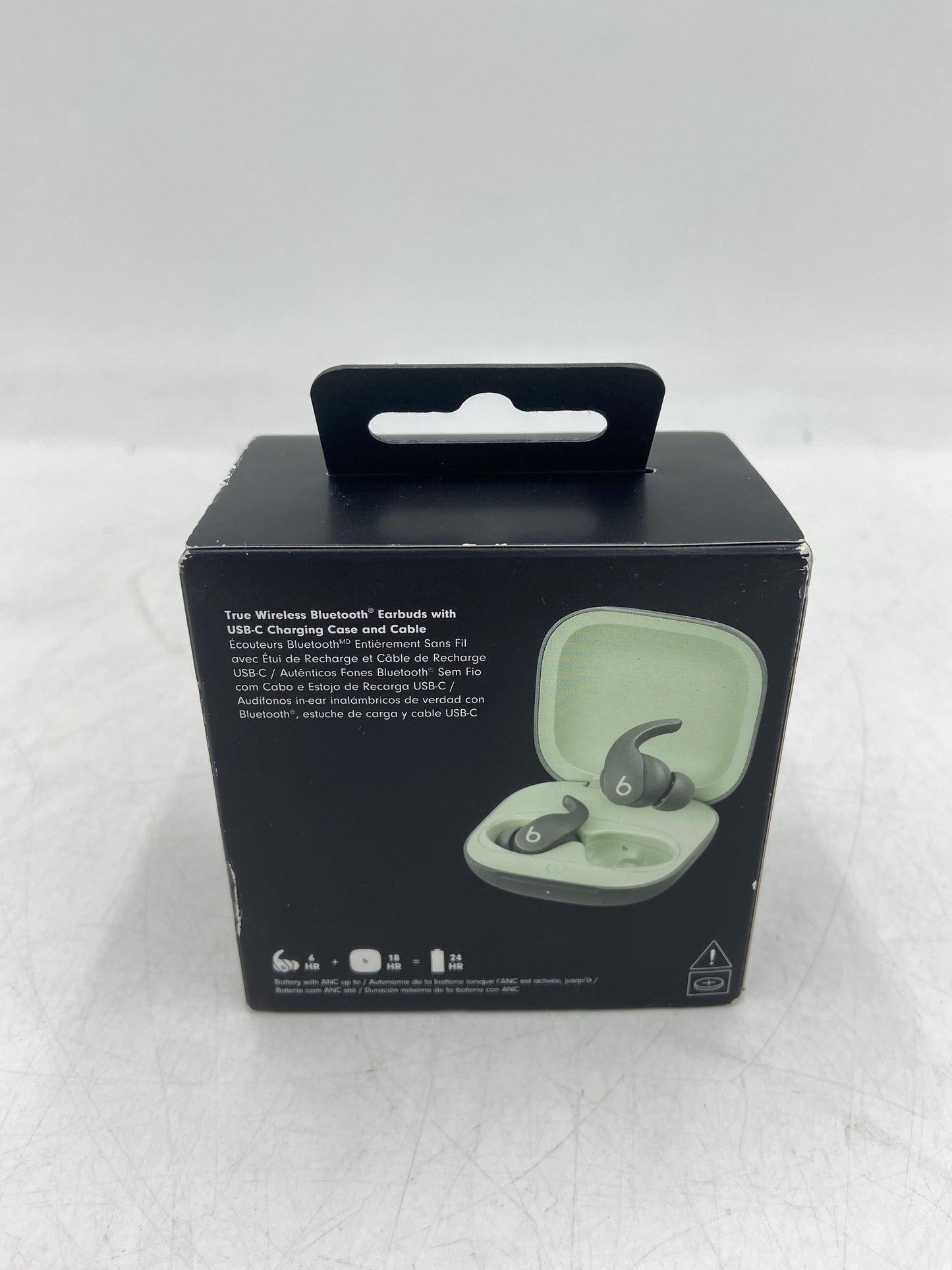 Broken Beats Fit Pro True Wireless Bluetooth ANC Earbuds Sage Gray MK2J3LL/A (Bluetooth Issues)