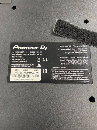 Pioneer DJ DDJ-800 2-channel DJ controller