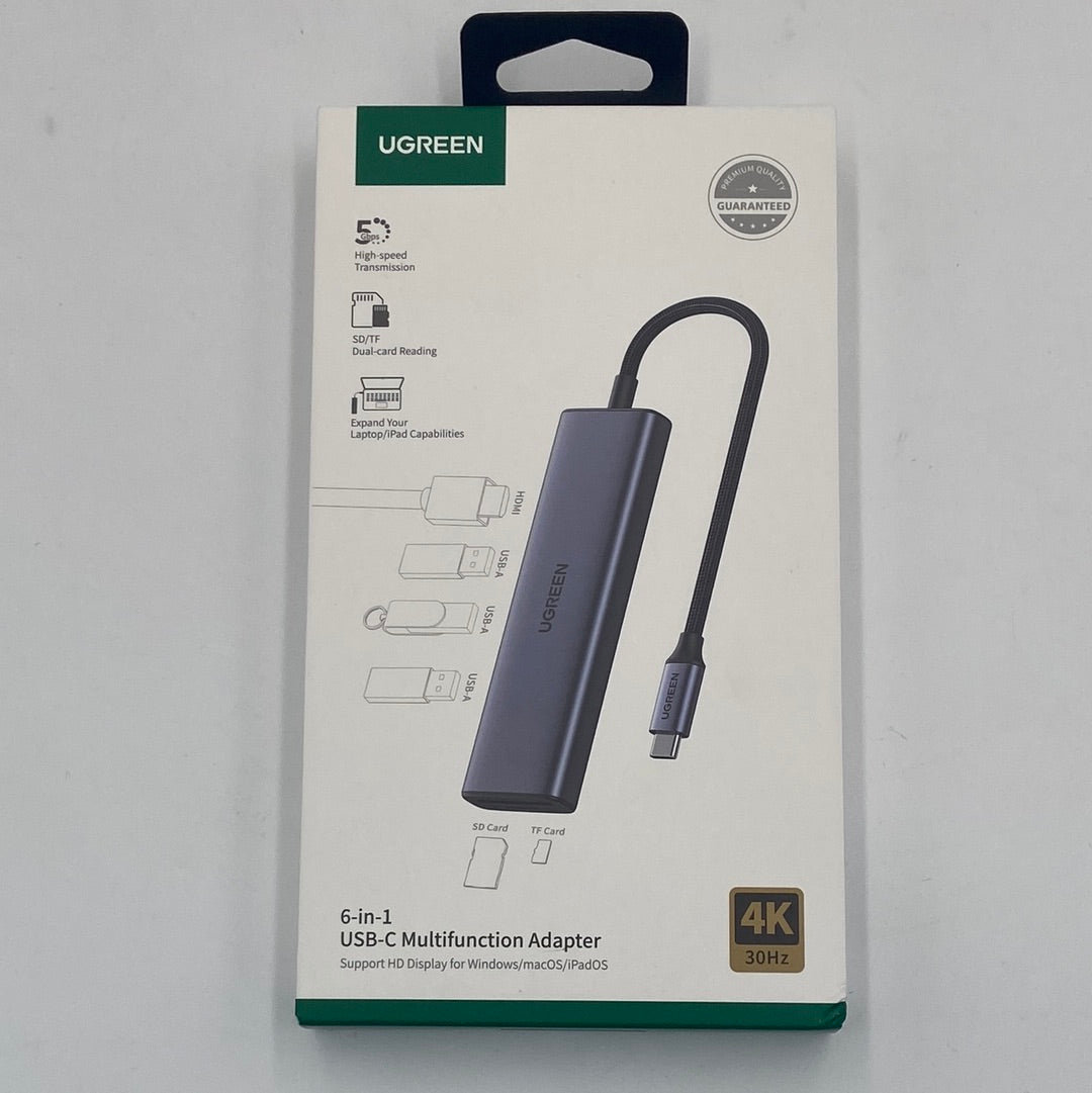 New UGreen 6 in 1 USB-C Multifunction Adapter CM511