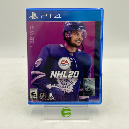 NHL 20 (Sony PlayStation 4 PS4, 2019) Includes Manual + Inserts