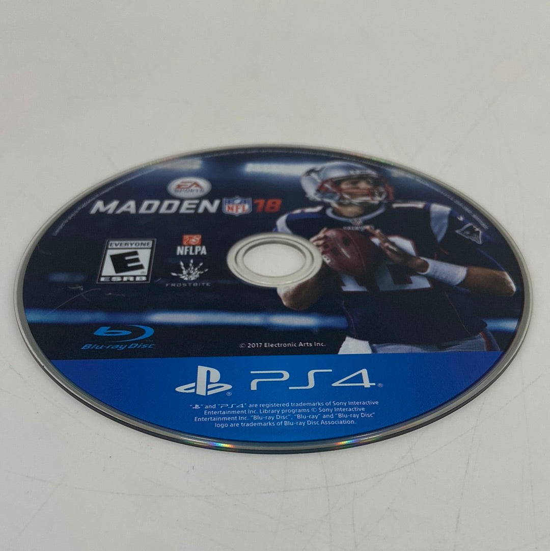 Madden NFL 18 (Sony PlayStation 4 PS4, 2017) Disc Only