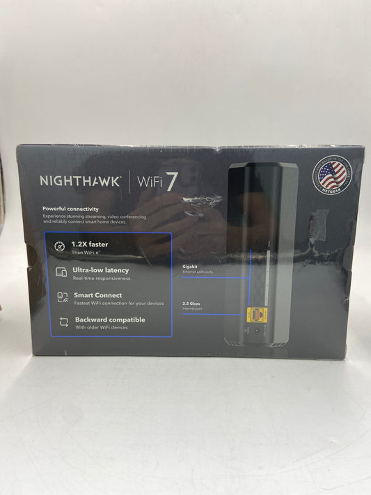 New NIGHTHAWK RS100 Dual-Band Router WiFi 7
