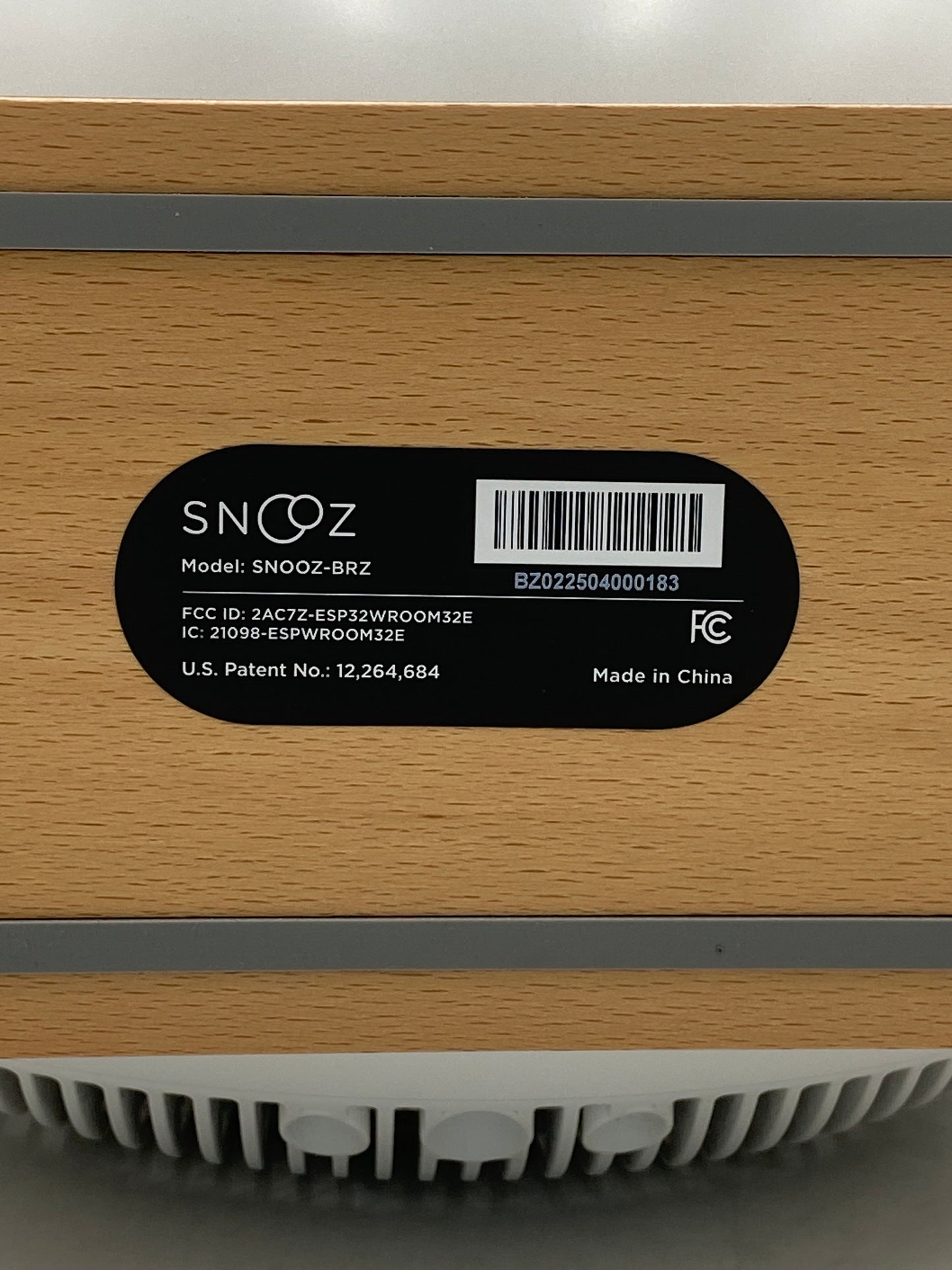 Snooz Breeze2 Mini Fan SNOOZ-BRZ White