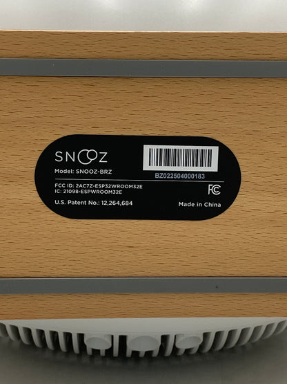 Snooz Breeze2 Mini Fan SNOOZ-BRZ White