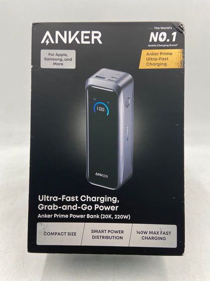 New Anker Ultra-Fast Charging 20K, 200W Grab-and-Go Power Prime Power Bank A110B