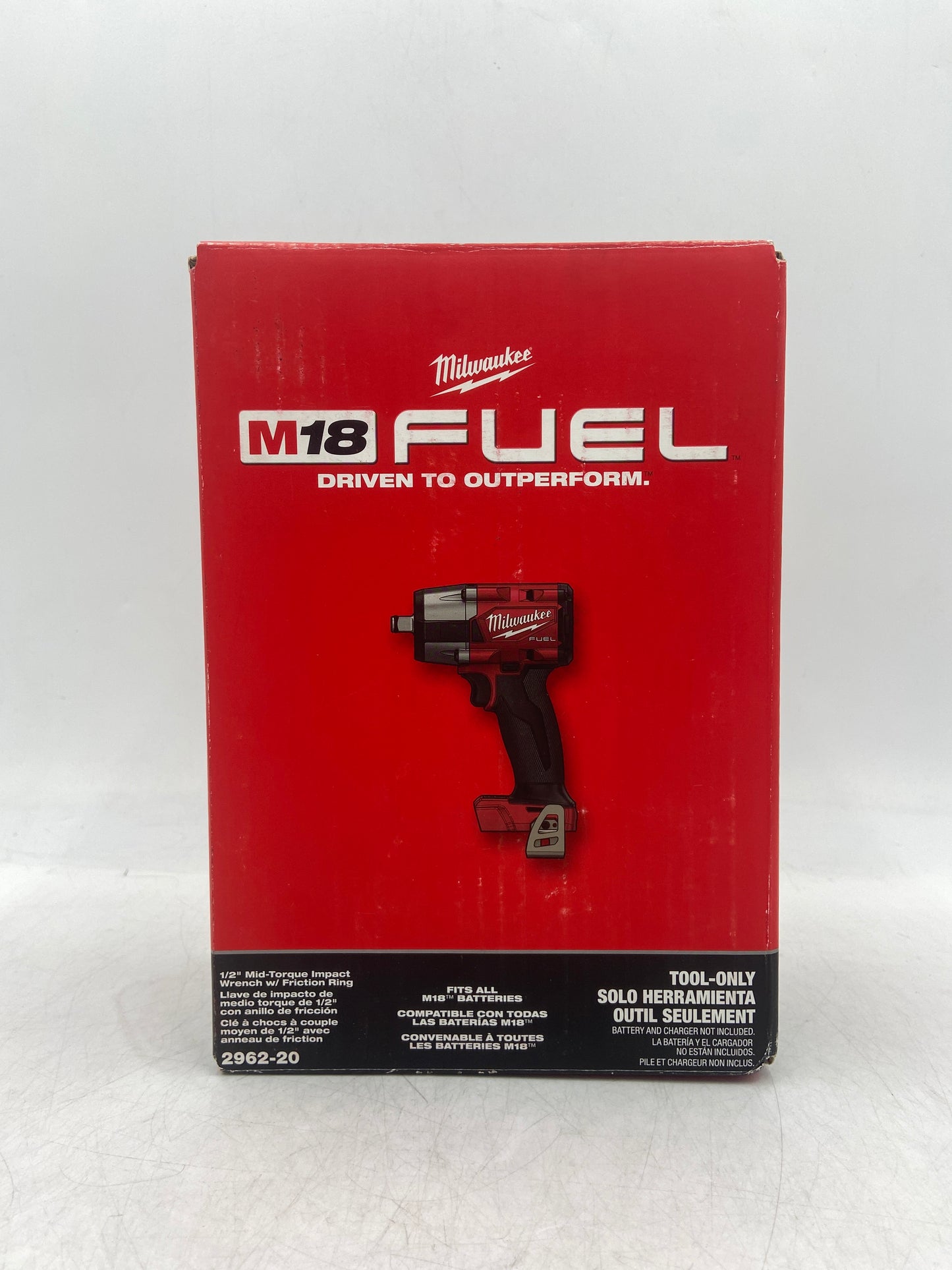 New Milwaukee 2962-20 M18 18V Mid-Torque Impact Wrench