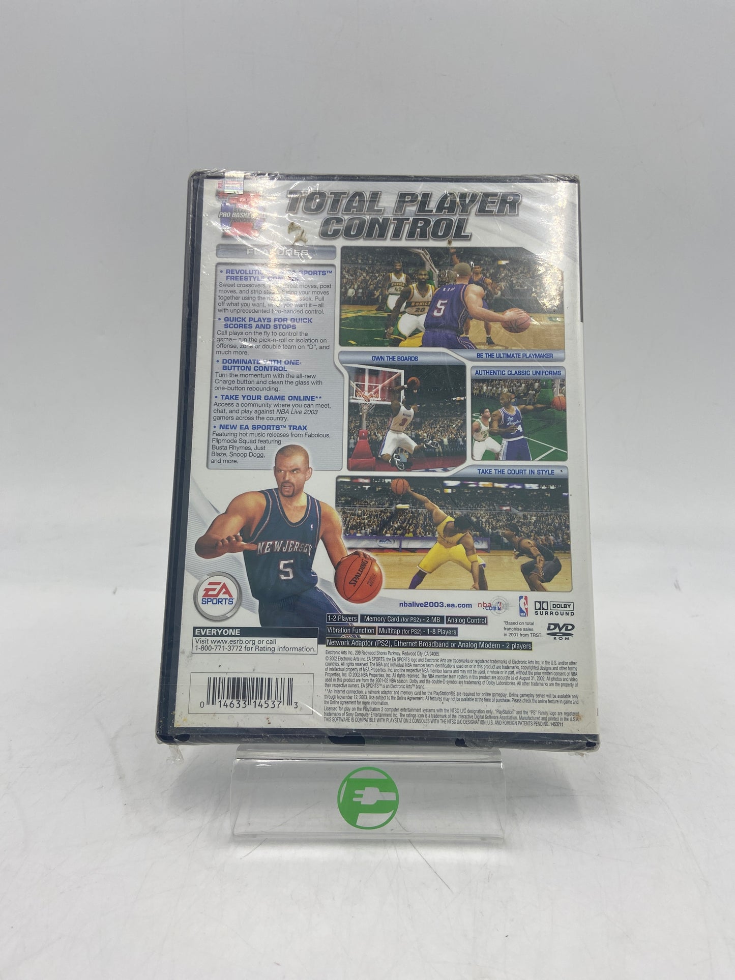 New EA Sports NBA Live 2003 (Sony PlayStation 2 PS2, 2002)