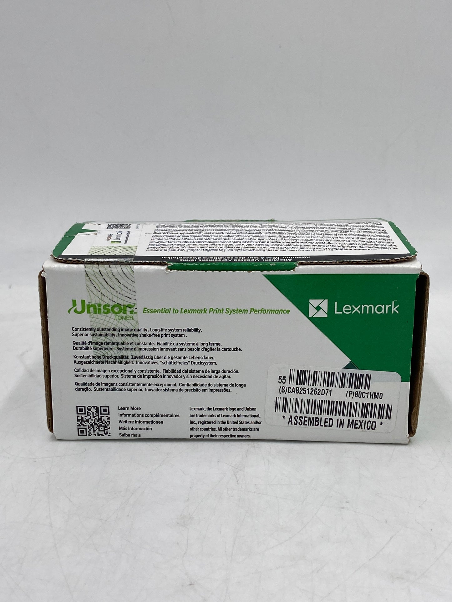 New Lexmark 80C1HM0 801HM Magenta Toner Cartridge