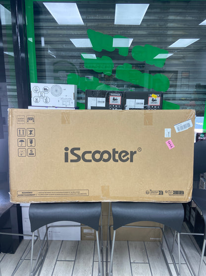 New iScooter i10 Commuter 650W  Electric Scooter US-I10-25Q1-BL