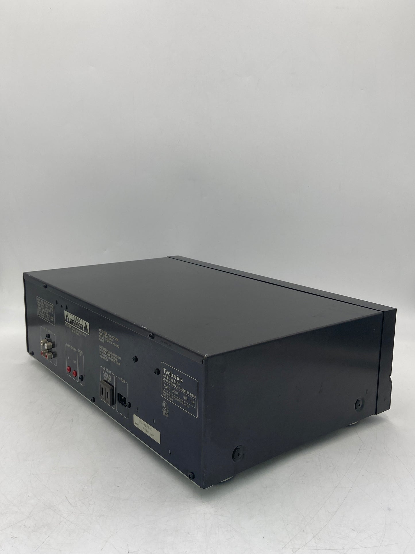Technics Stereo Double  Cassette Deck RS-TR165