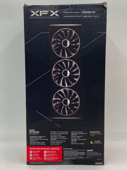 AMD Radeon 20GB Gaming GPU Graphics Card RX 7900 XT