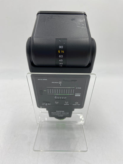 Sunpak Auto 433 AF (For Nikon AF Cameras) -Not Tested- Camera Flash THYRISTOR