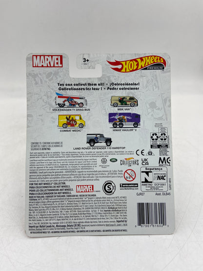 New Hot Wheels Premium Marvel Bundle Lot of 4 Marvel Comics DLB45
