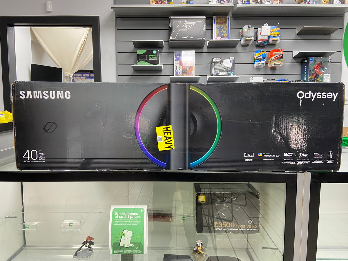 New Samsung Odyssey 40" G75F 5K2K WUHD LCD VA Curved Gaming Monitor