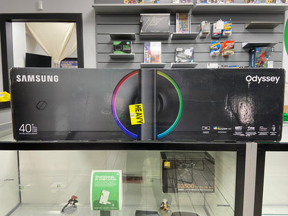 New Samsung Odyssey 40" G75F 5K2K WUHD LCD VA Curved Gaming Monitor