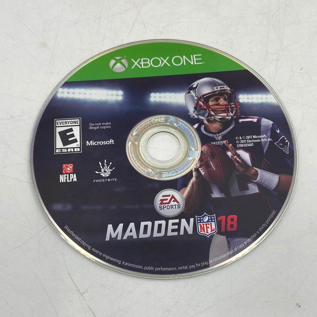 Madden NFL 18 (Microsoft Xbox One, 2017)