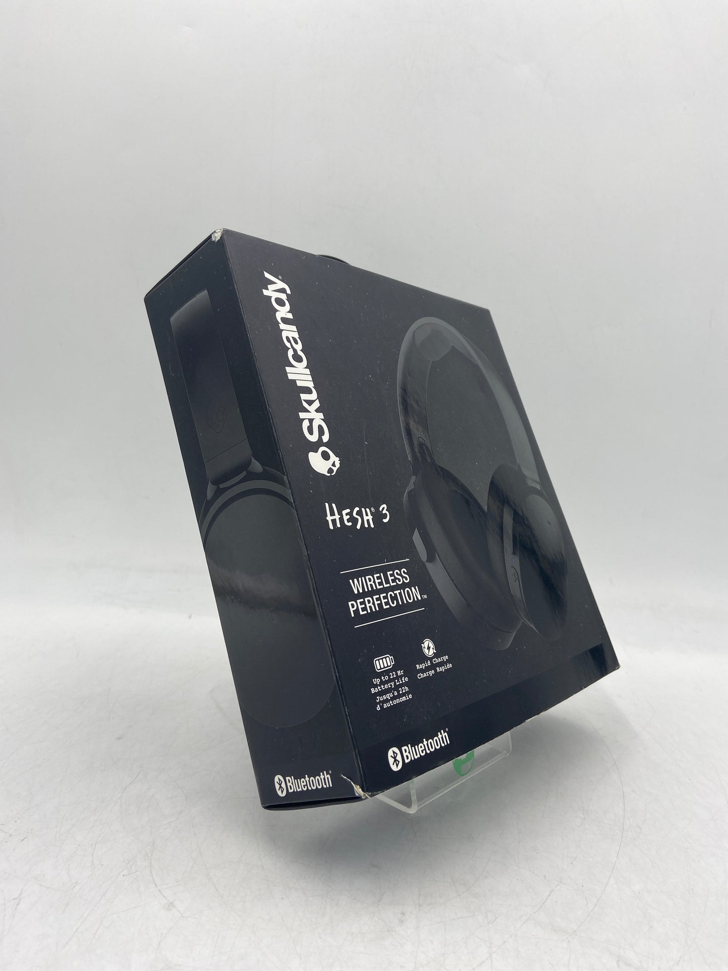 Skullcandy HESH 3 Wireless On-Ear Bluetooth Headphones Black S6HTW-K033