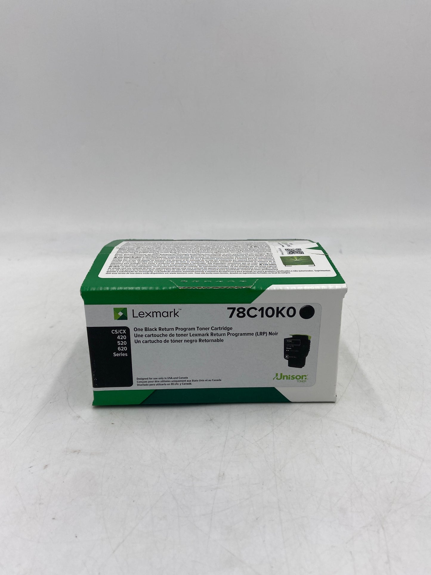 New Lexmark 78c10k0 Black Toner Cartridge