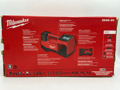 New MILWAUKEE M18 INFLATOR TOOL ONLY 2848-20