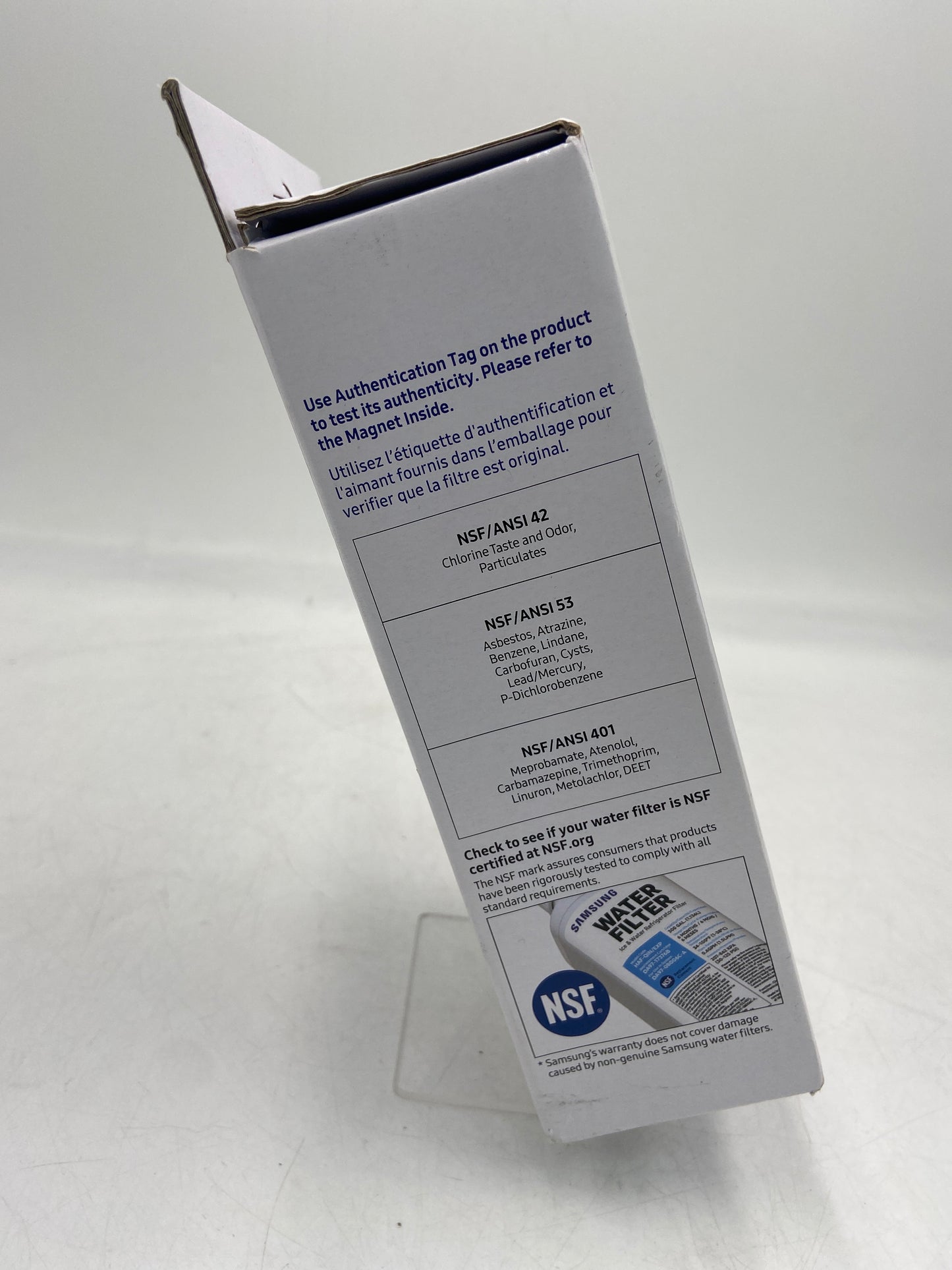 New Samsung Refrigerator Water Filter 2-Pack Refrigerator Water Filter HAF-QIN/EXP