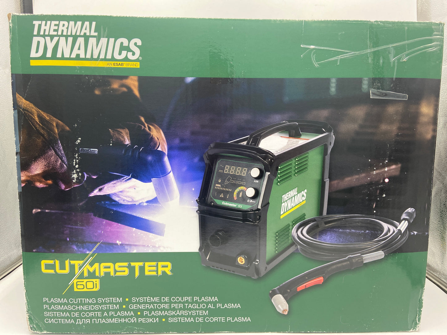 New THERMAL DYNAMICS CUTMASTER 60I PLASMA CUTTING SYTEM 156301