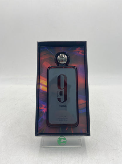New Afnan Unisex 9 PM Rebel EDP  Perfume Spray 3.4 oz